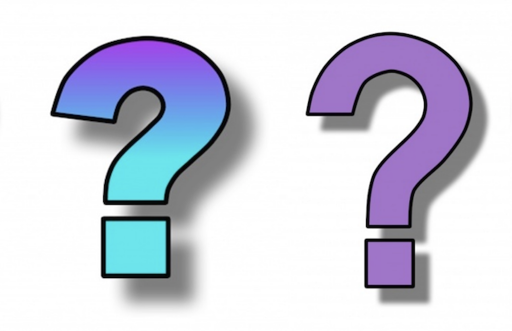 Two very large question marks